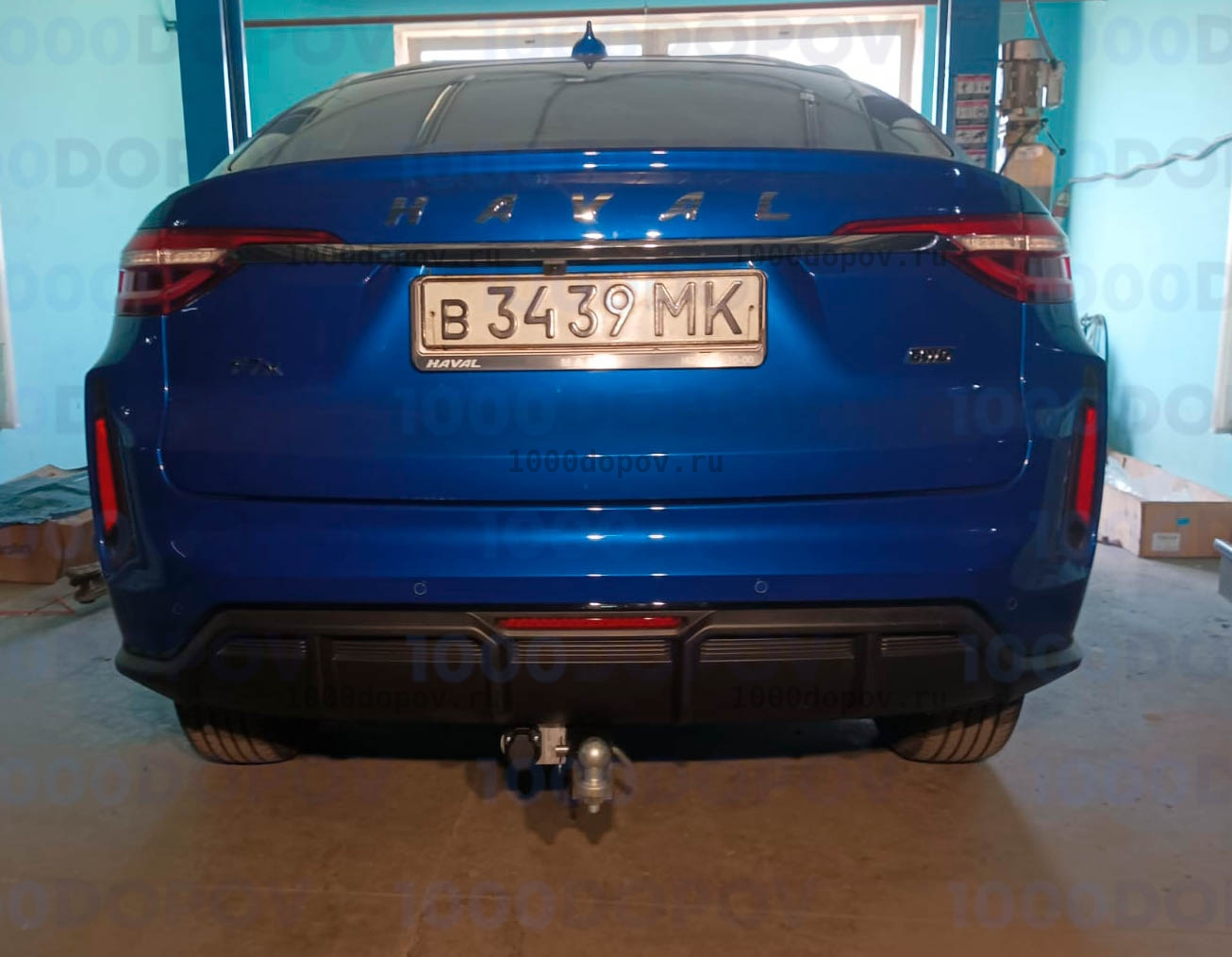 Фаркоп Avtos HV 03B  для HAVAL F7, F7X с 2019-2024 — рисунок 8