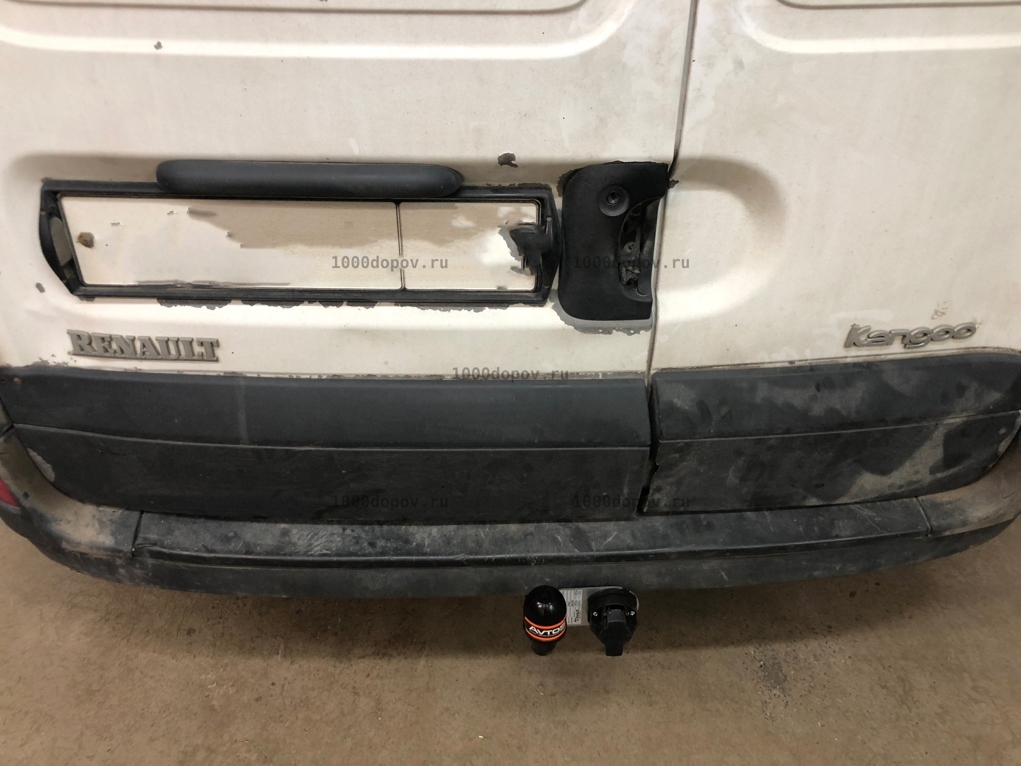 Фаркоп Avtos RN 05 Renault Kangoo 1998-2008 — рисунок 3