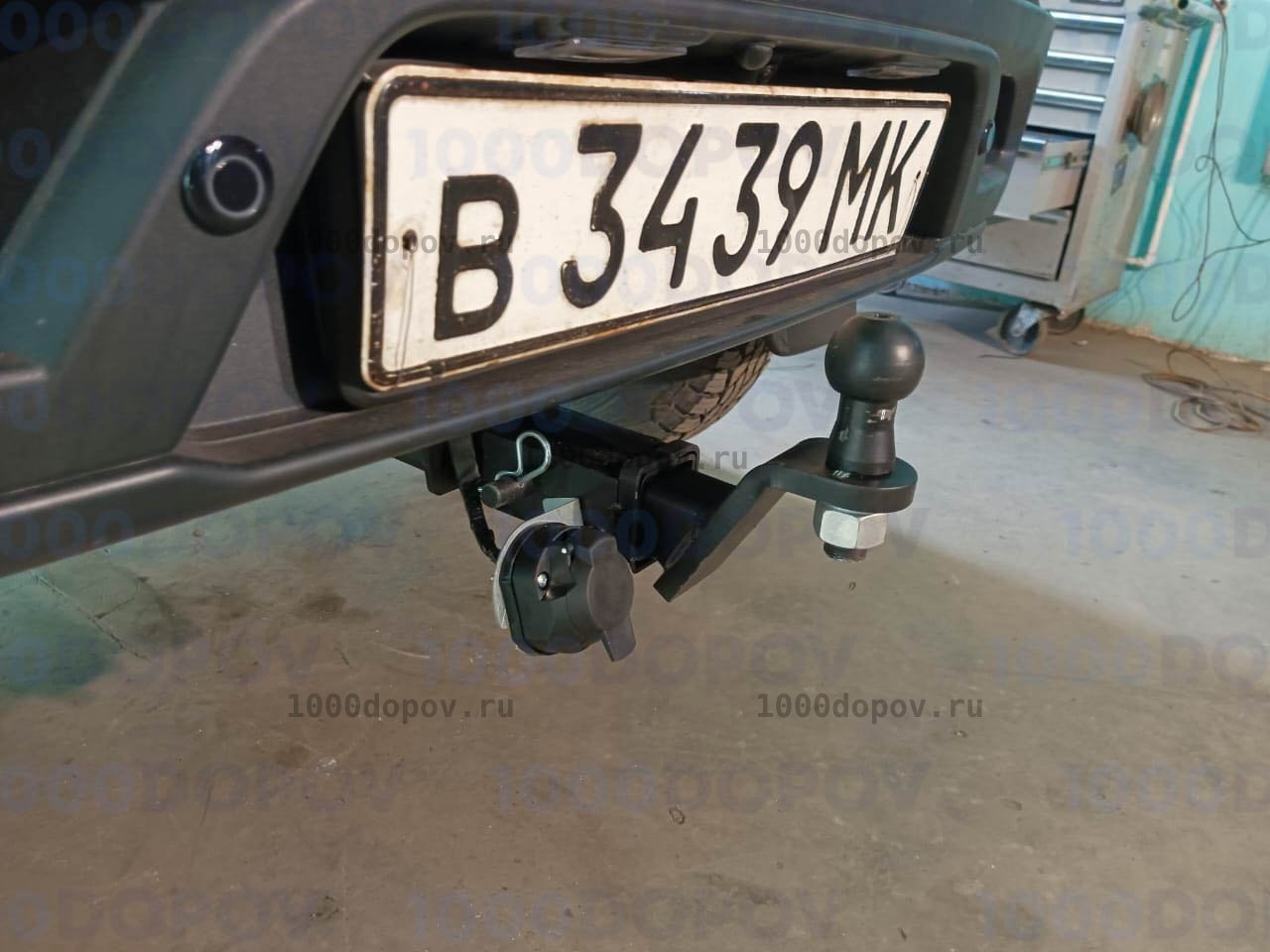 Фаркоп Трейлер 2031 Chevrolet Niva 2002-2020 — рисунок 2