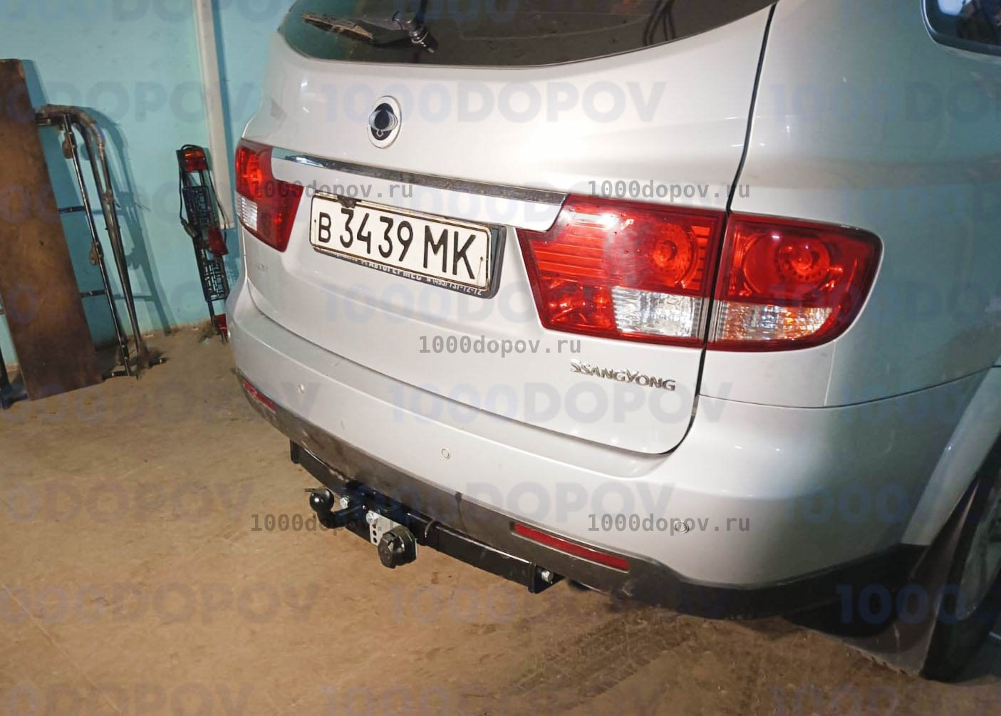 Фаркоп Leader Plus S205-FC SsangYong Rexton 2 2007-2017 — рисунок 2