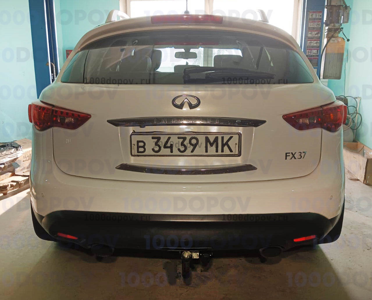Фаркоп Avtos IF 01 Infiniti QX70 2014-н.в. — рисунок 14