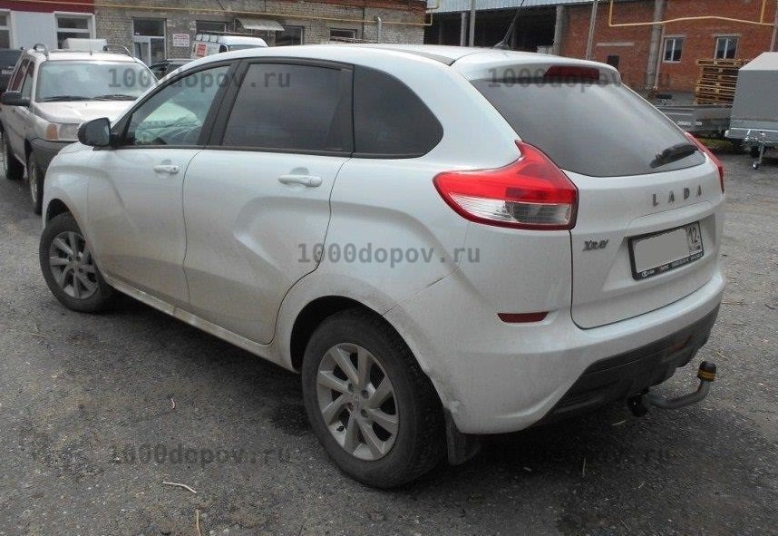 Фаркоп Motodor 92107-A LADA XRAY CROSS 2018 -н.в. (оцинк. шар) — рисунок 2