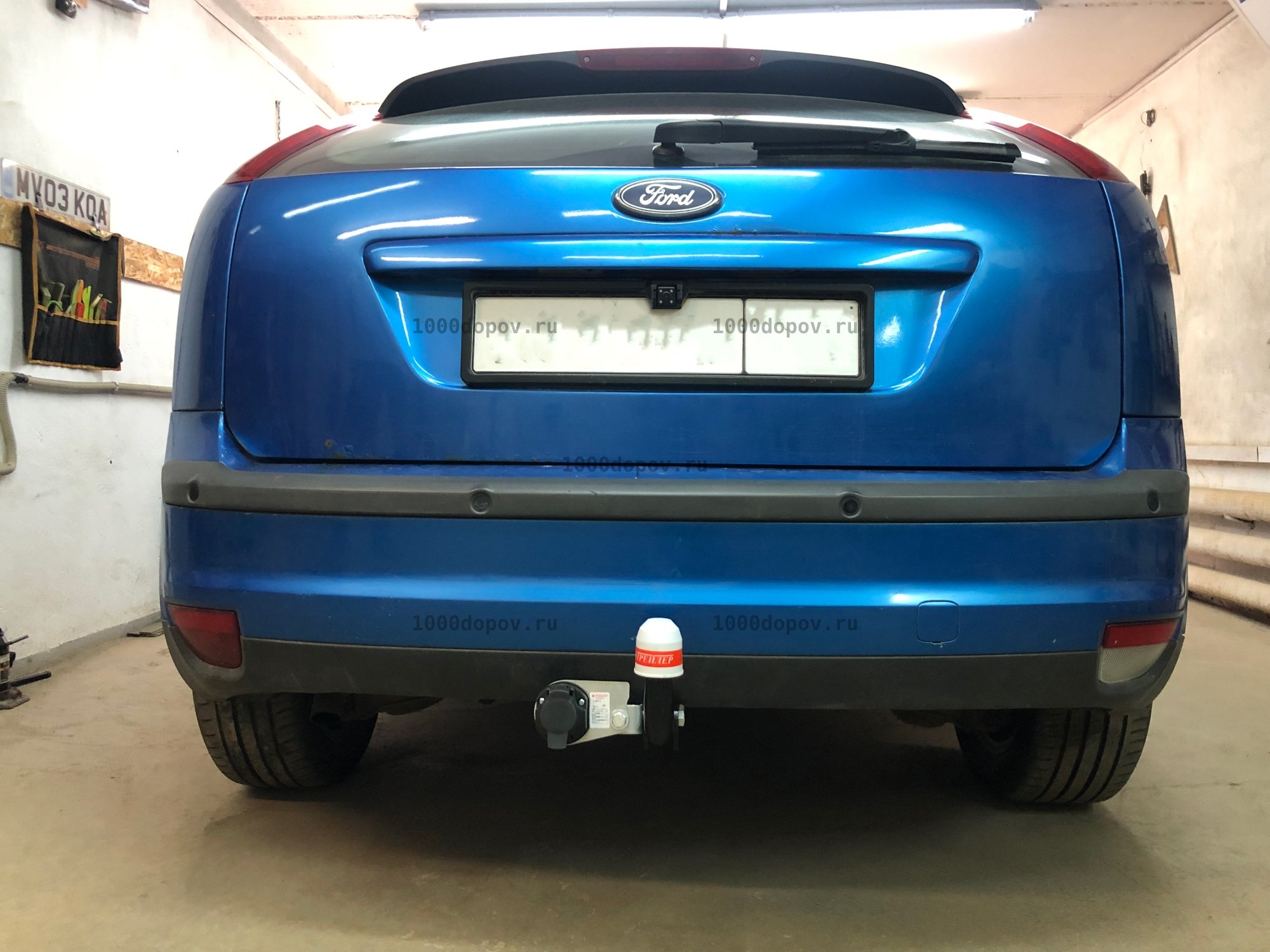 Фаркоп Трейлер 6011 Ford Foсus 2 hb 2004-2011 — рисунок 9