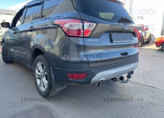Фаркоп АвтоСтандарт F102A Ford Kuga 2013-н.в. (кроме "свободные руки",оцинк. шар) — рисунок 1