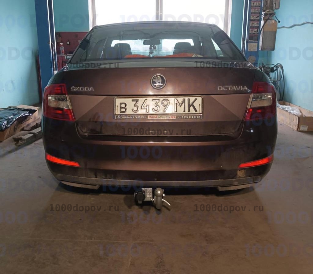 Фаркоп TAVIALS S108-BA Skoda Octavia 3 (5E3) 2013-2020 — рисунок 6