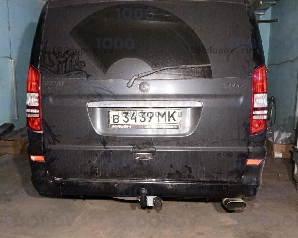 Фаркоп Avtos MB 05 Mercedes Vito W639 09/2003-2014 — рисунок 10
