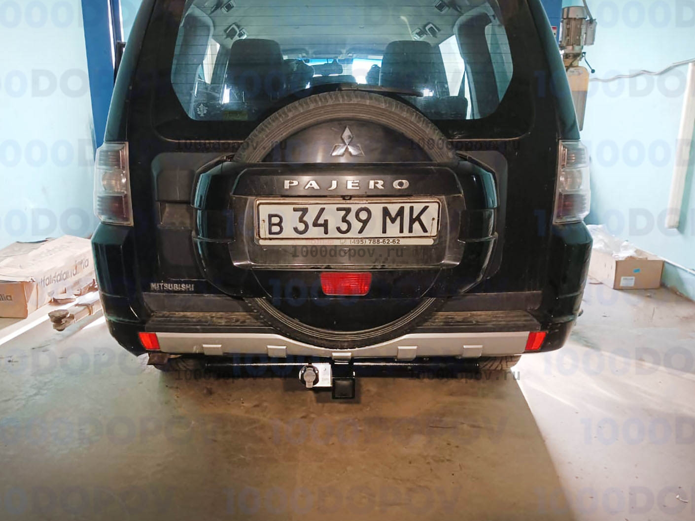 Фаркоп Leader Plus M114-E Mitsubishi Pajero 3/4 (V60/V80) 05/2000-н.в. — рисунок 6