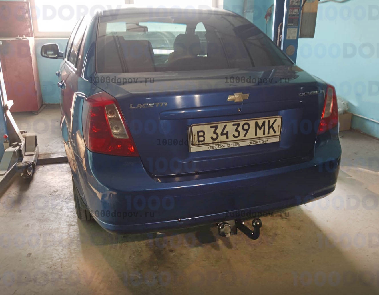 Фаркоп BERG F.1012.001 Chevrolet Lacetti SE/SW 2004-2013 — рисунок 11