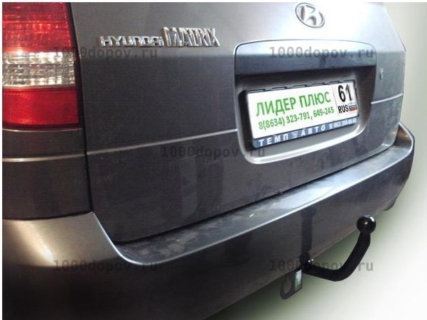 Фаркоп Leader Plus H212-A Hyundai Matrix (FC) 2001-2010 — рисунок 13