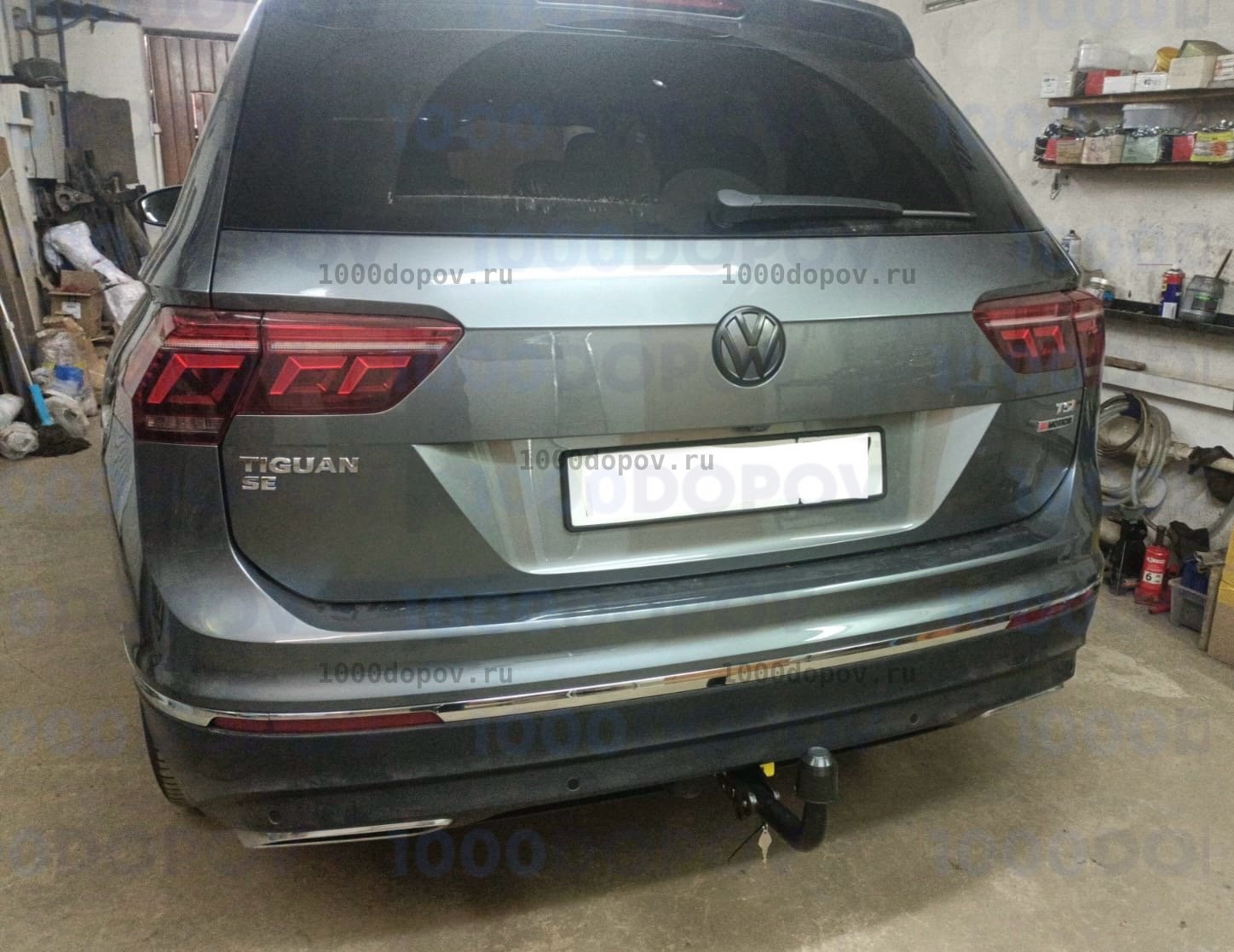Фаркоп BERG F.5111.003 Volkswagen Tiguan 2016-н.в. (быстросъемный) — рисунок 1