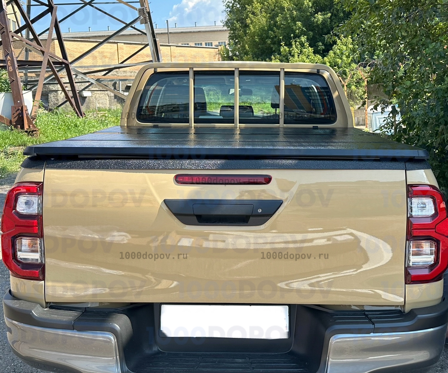 Крышка для пикапа Toyota Hilux 2006-н.в — рисунок 4