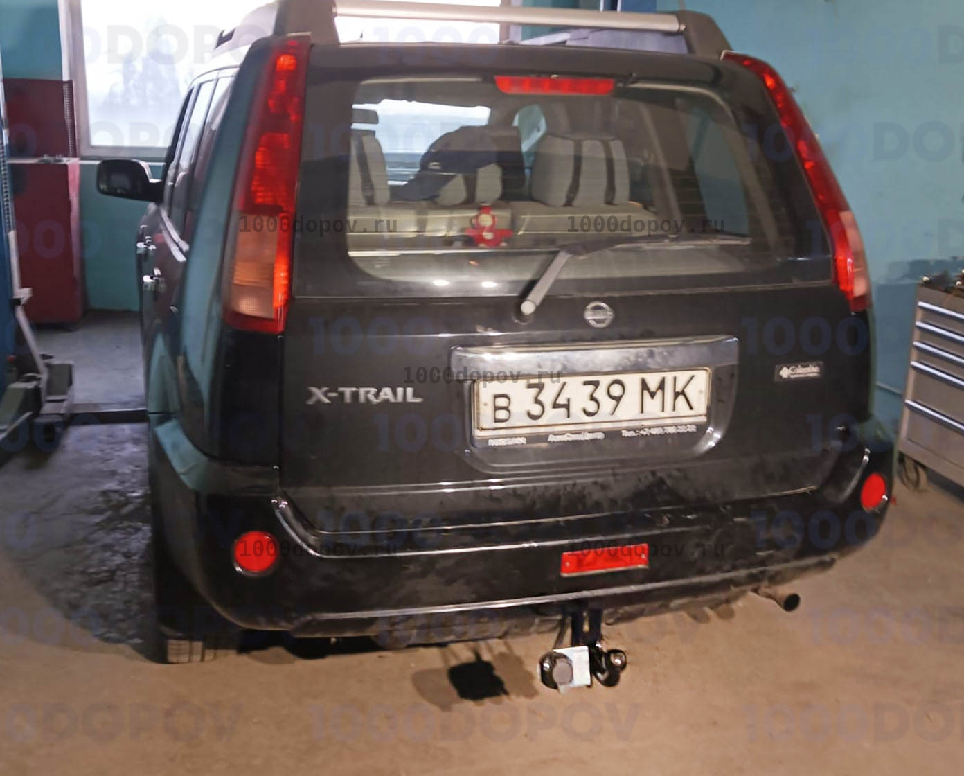 Фаркоп Leader Plus N102-A Nissan X-Trail 1 (T30) 09/2001-2007 — рисунок 8
