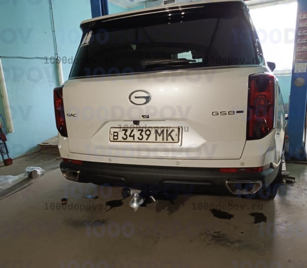 Фаркоп Motodor 97802-E GAC GS8 2023 - н.в (с оцинк. шаром) — рисунок 12