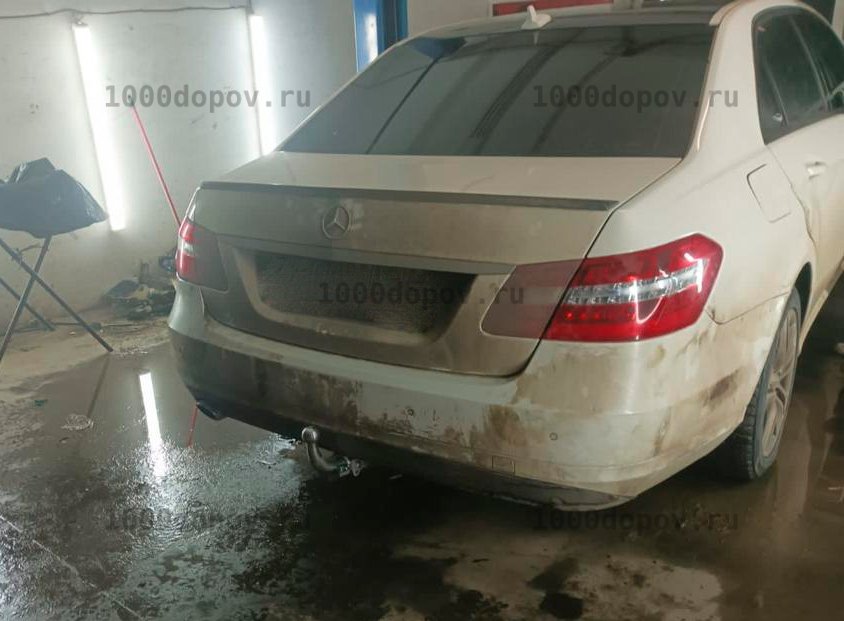 Фаркоп GALIA M138C Mercedes E-Class W212 2009-2016 (оцинк., быстросъемный) — рисунок 2