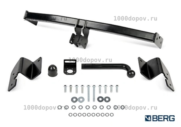 Фаркоп BERG F.2311.001 Kia Rio 4 2017-н.в. (только без среднего ПТФ) — рисунок 3