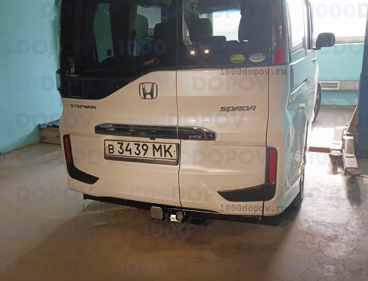 Фаркоп Motodor 90803-E Honda Stepwgn 2015-н.в. (с оцинк. шаром) — рисунок 2
