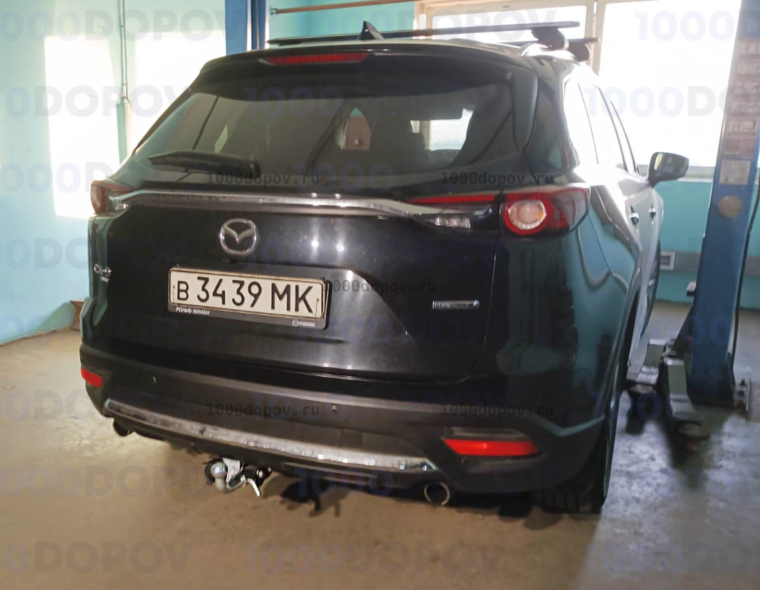 Фаркоп Leader Plus M309-BA Mazda CX-9 2 (TC) 2016-н.в. — рисунок 1