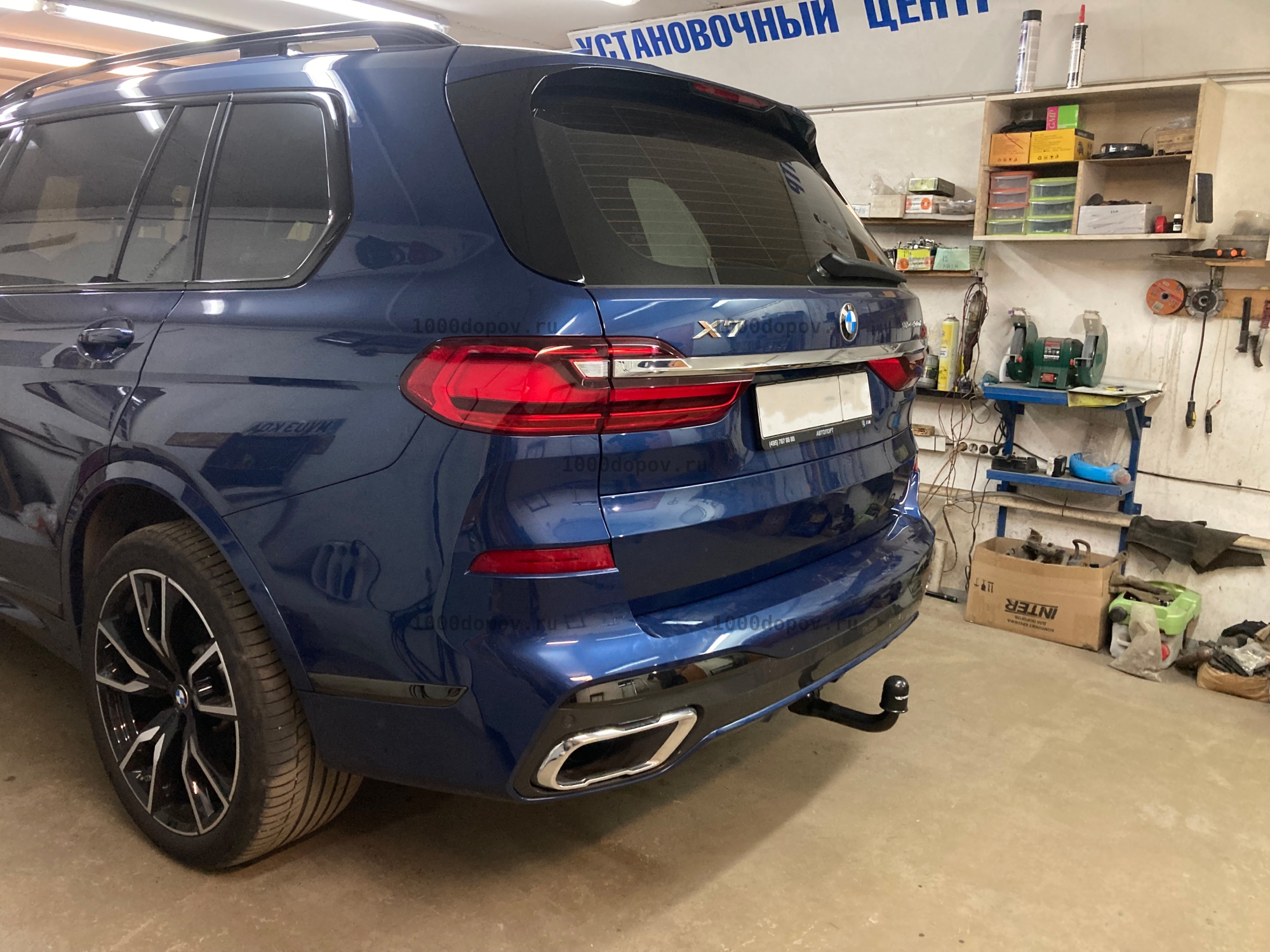 Фаркоп Steinhof B-089 X6 (G06) 2019-н.в., BMW X7 (G07) 2019-н.в.(быстросъемный) — рисунок 8
