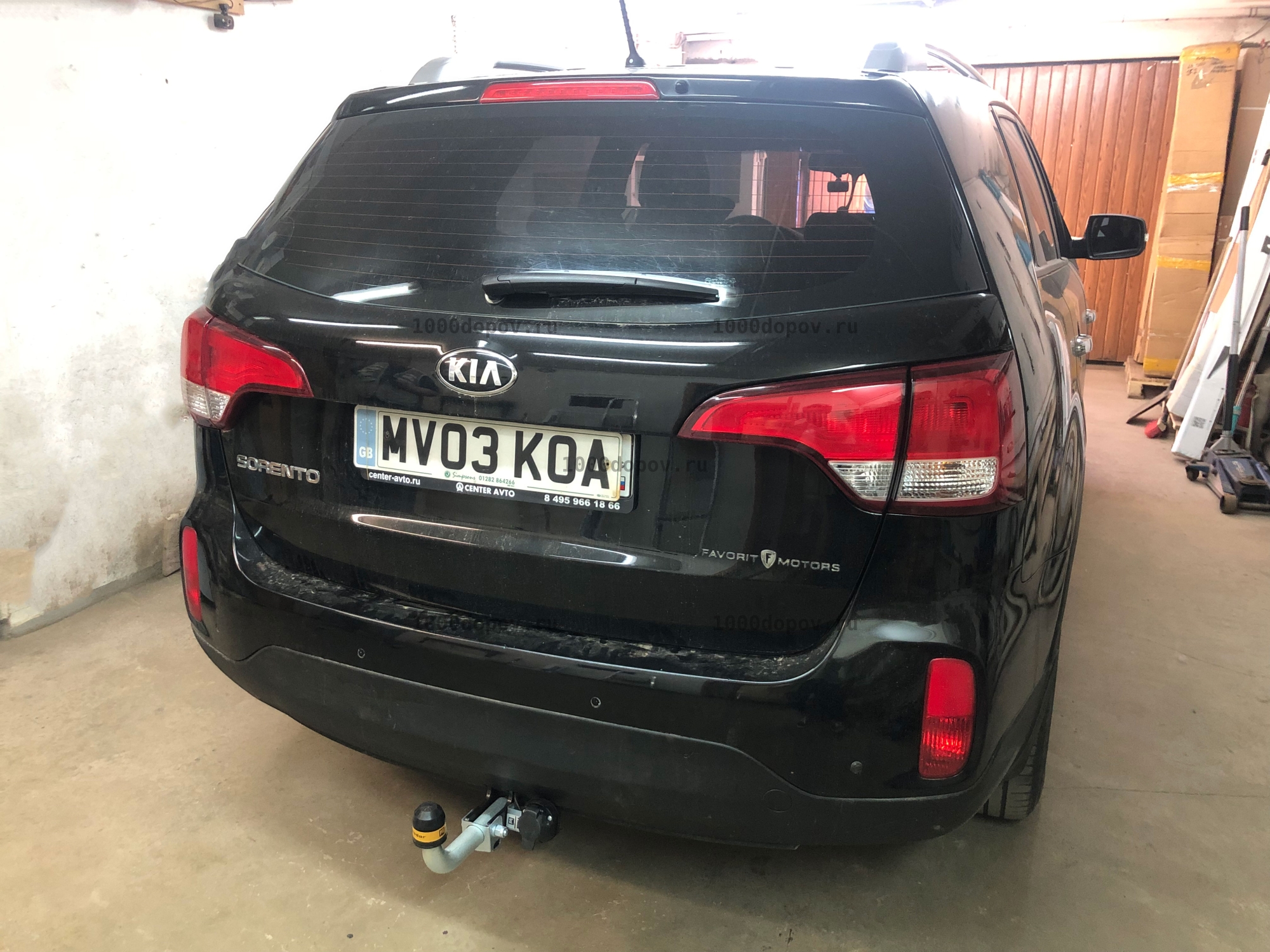 Фаркоп Motodor 90908-A KIA Sorento 2012-2020 (оцинк. шар) — рисунок 4