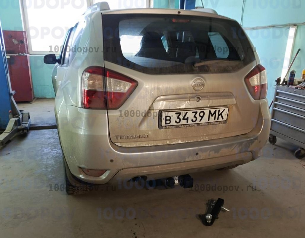 Фаркоп Leader Plus R115-E Nissan Terrano 2014-н.в. — рисунок 8