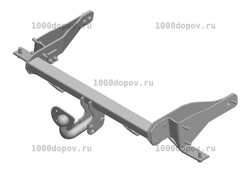 Фаркоп Avtos CV 05 Chevrolet Captiva (С 100) 2006-2012 — рисунок 3