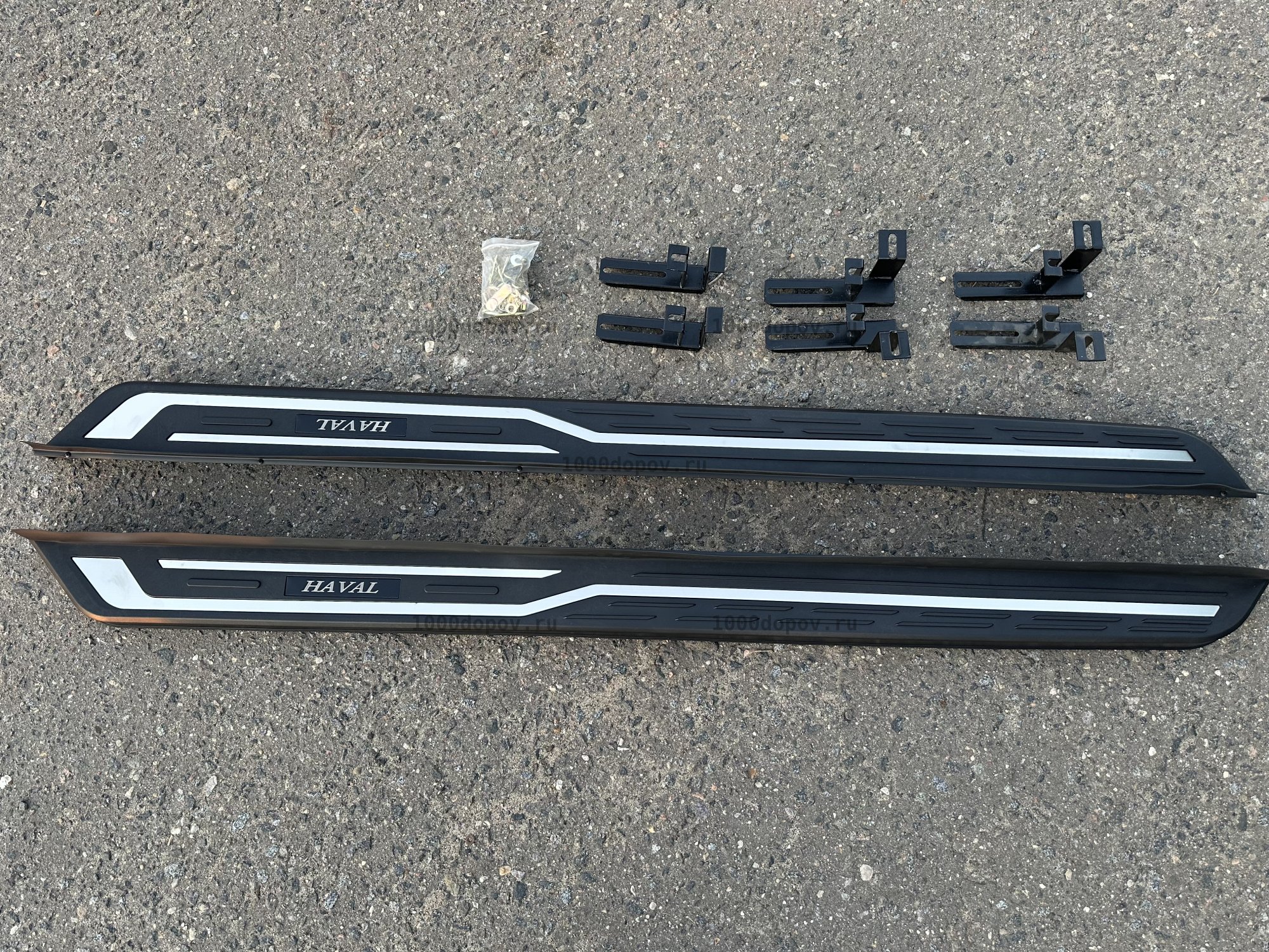 Пороги подножки Haval F7 2019-2024 — рисунок 8