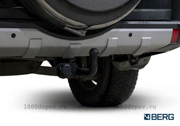 Фаркоп BERG F.4011.001 Mitsubishi Pajero 4 2007-н.в. — рисунок 2