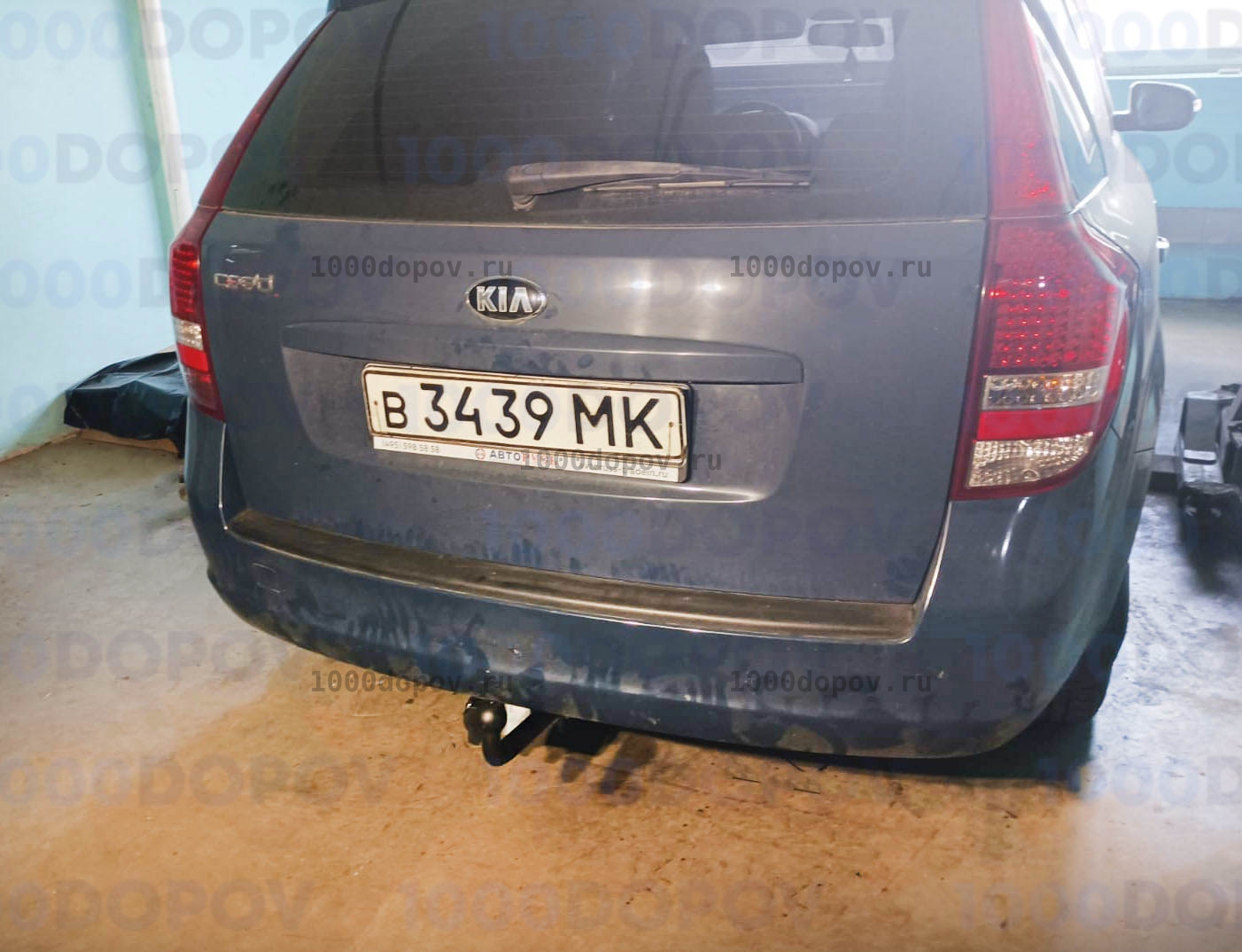 Фаркоп Avtos KI 15 KIA Ceed универсал 2007-07/2012 — рисунок 3