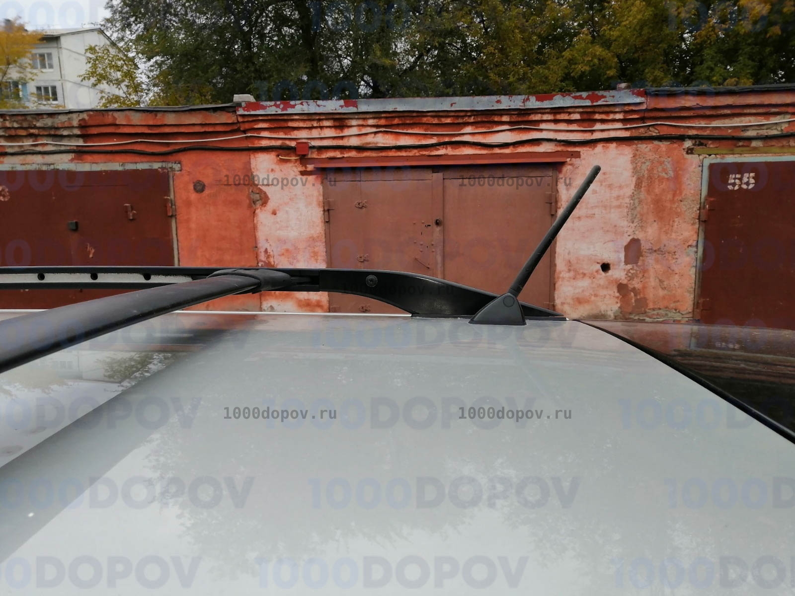 Багажник на рейлинги Toyota Rav4 2006-2013 штатный — рисунок 2