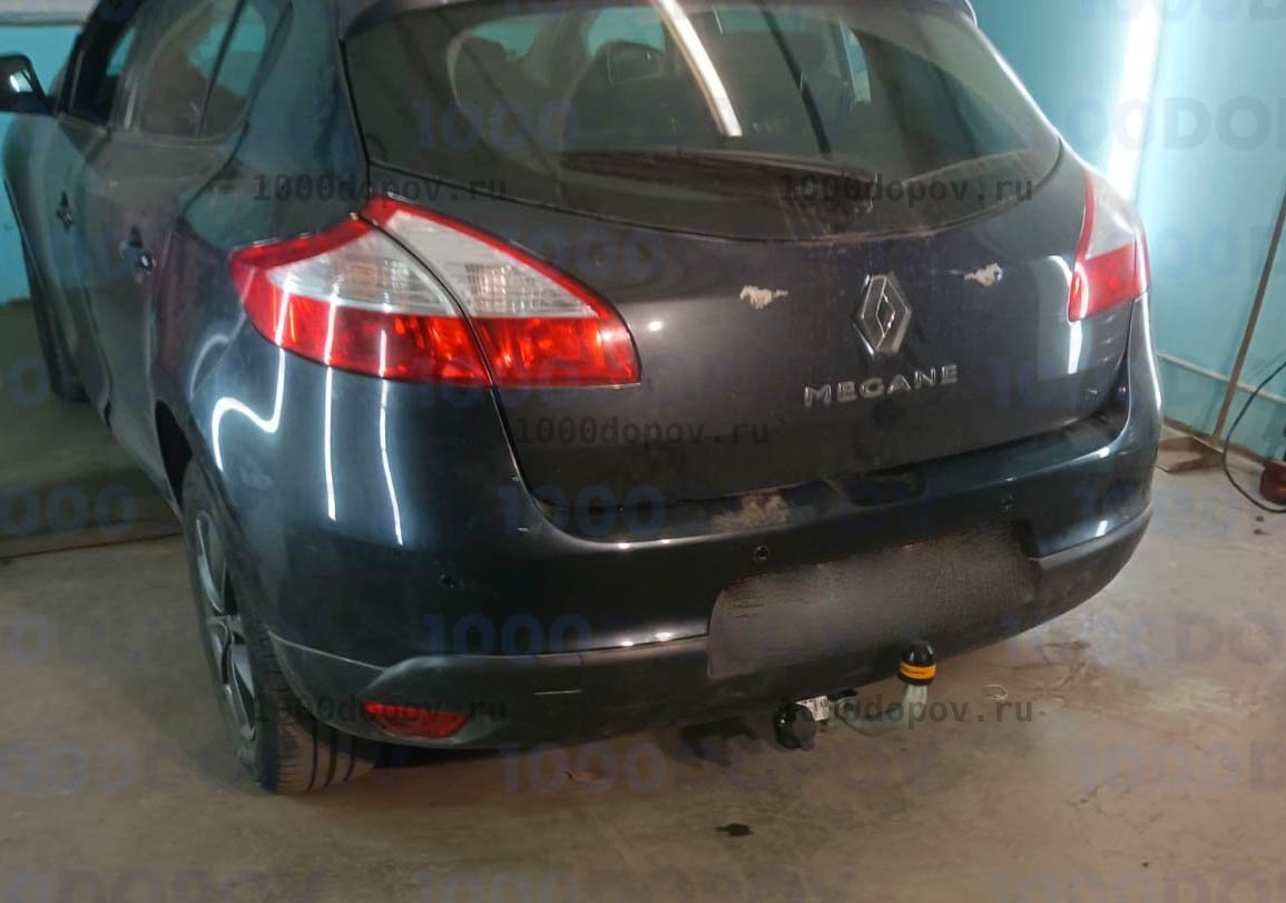 Фаркоп Motodor 91708-A Renault Scenic 3 2009-2016 (оцинк. шар)(в т.ч. Grand) — рисунок 3