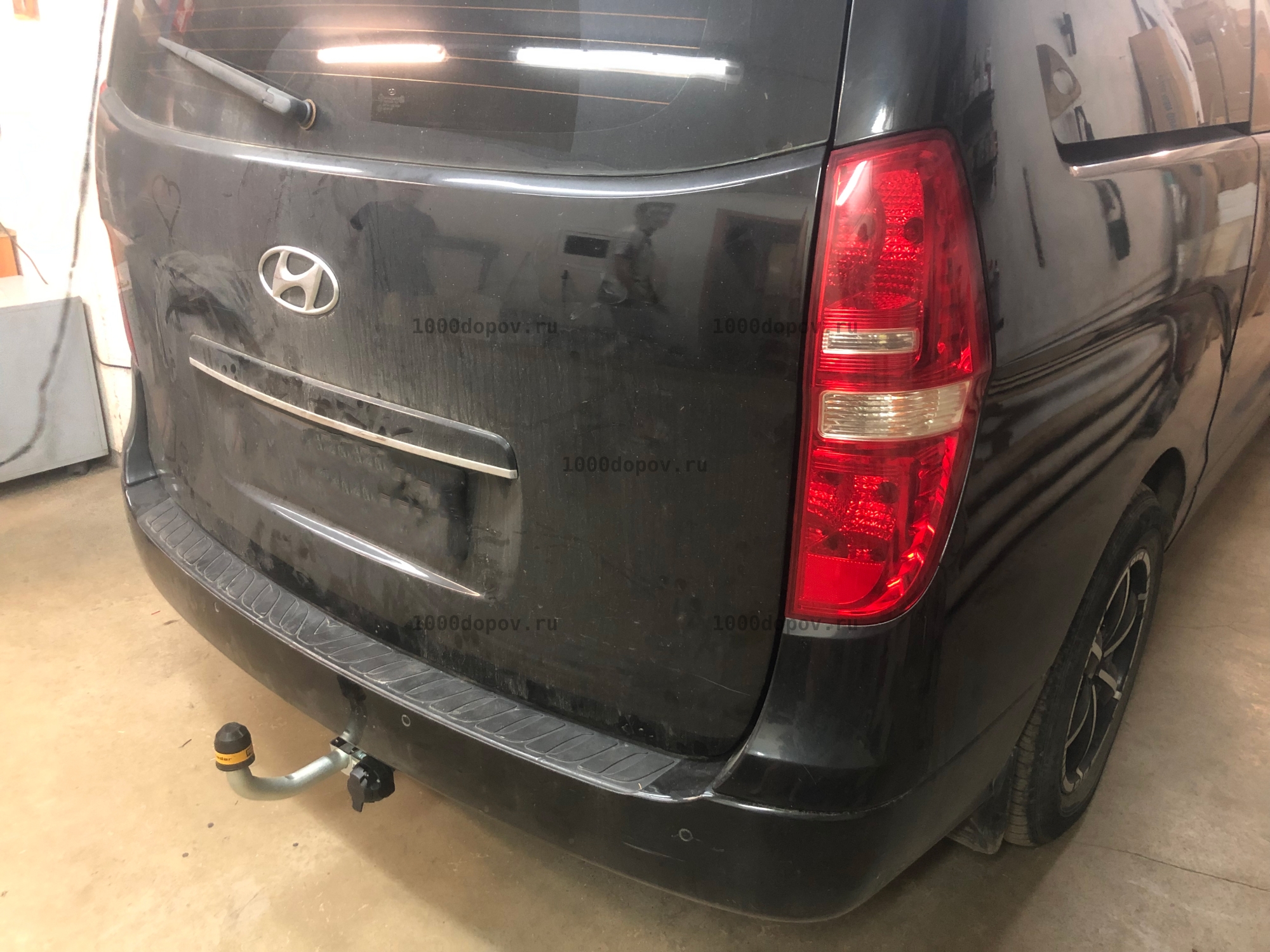 Фаркоп Motodor 90912-A Hyundai Starex, Grand Starex, H1 2008-н.в. (с оцинк. шаром) — рисунок 1