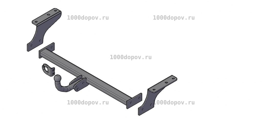 Фаркоп Трейлер 9470 Chevrolet Cobalt 2013-н.в. — рисунок 4