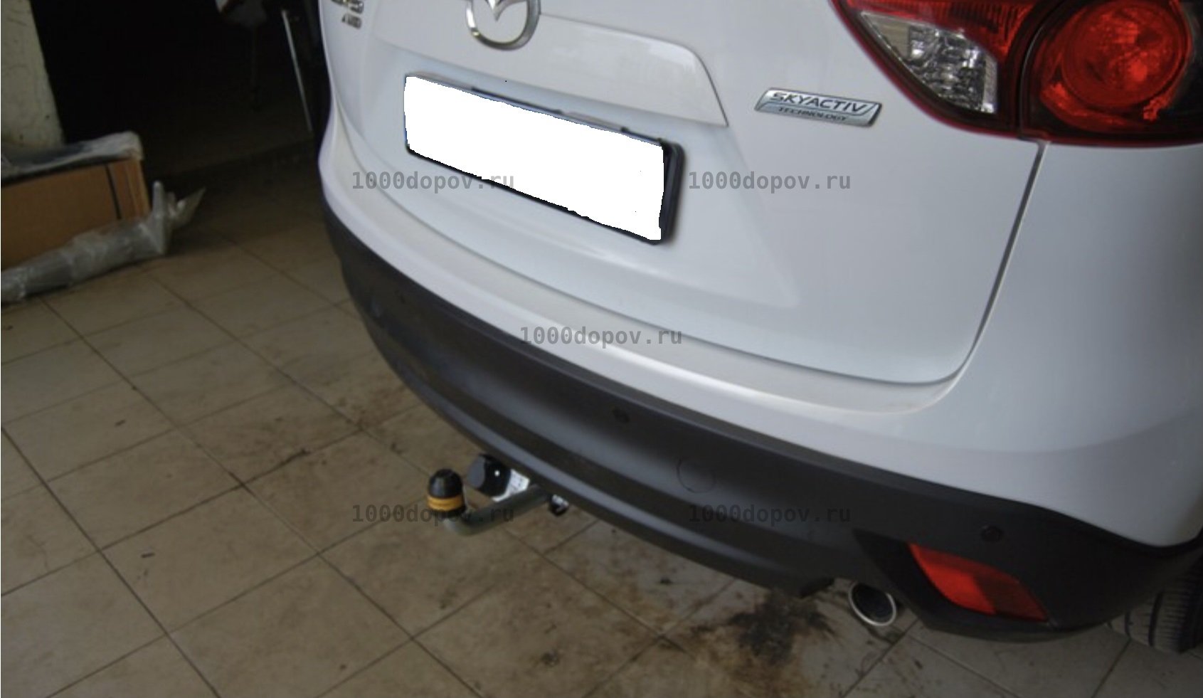 Фаркоп Motodor 91101-A Mazda CX-5 2012-2017, 2017-н.в. (оцинк. шар) — рисунок 3