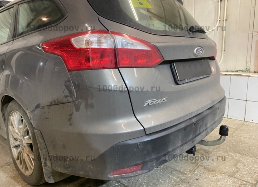 Фаркоп Motodor 90706-A Ford Focus 3 универсал 2011-н.в. (оцинк. шар) — рисунок 3