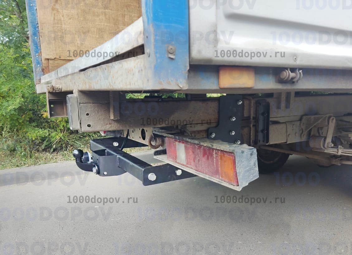 Фаркоп Avtos Gaz-10 Газ 330232 Фермер с удл. и коротким кузовом  2003-2013 — рисунок 6
