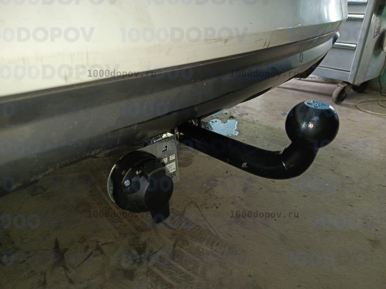 Фаркоп Leader Plus V124-A Audi Q7 (4LB) 2005-2015 — рисунок 10
