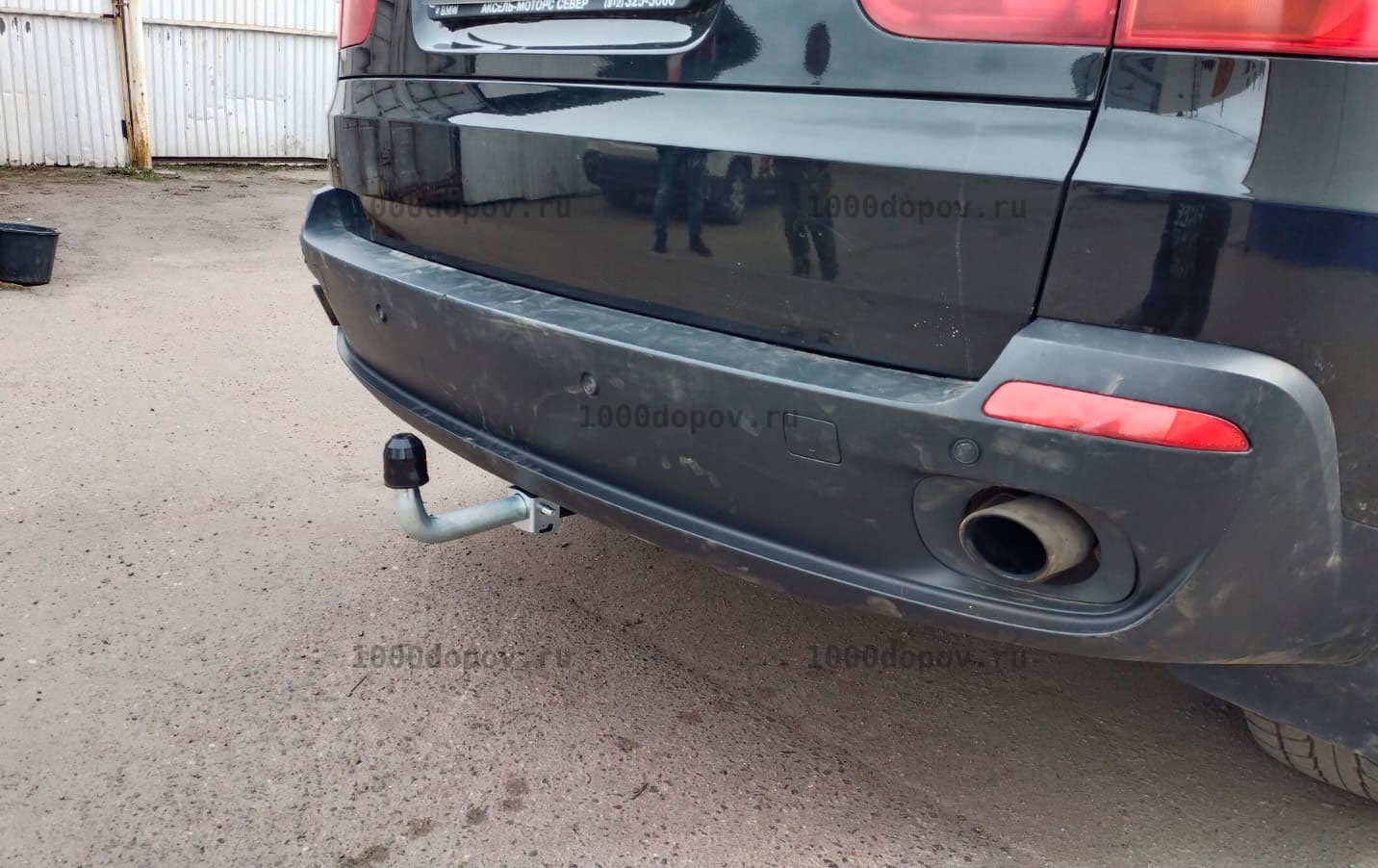Фаркоп Motodor 90201-A BMW X6 (F16) 2013-2018 (оцинк. шар, поворот. розетка) — рисунок 1