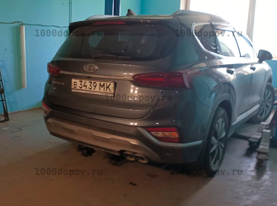 Фаркоп Leader Plus H230-E Hyundai Santa Fe 2018 - 2020 — рисунок 14