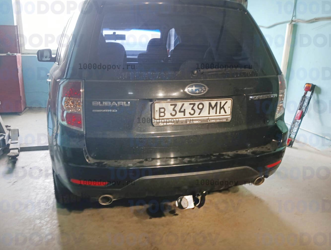 Фаркоп Leader Plus S306-A Subaru Forester (SH) 2008-2012 — рисунок 3