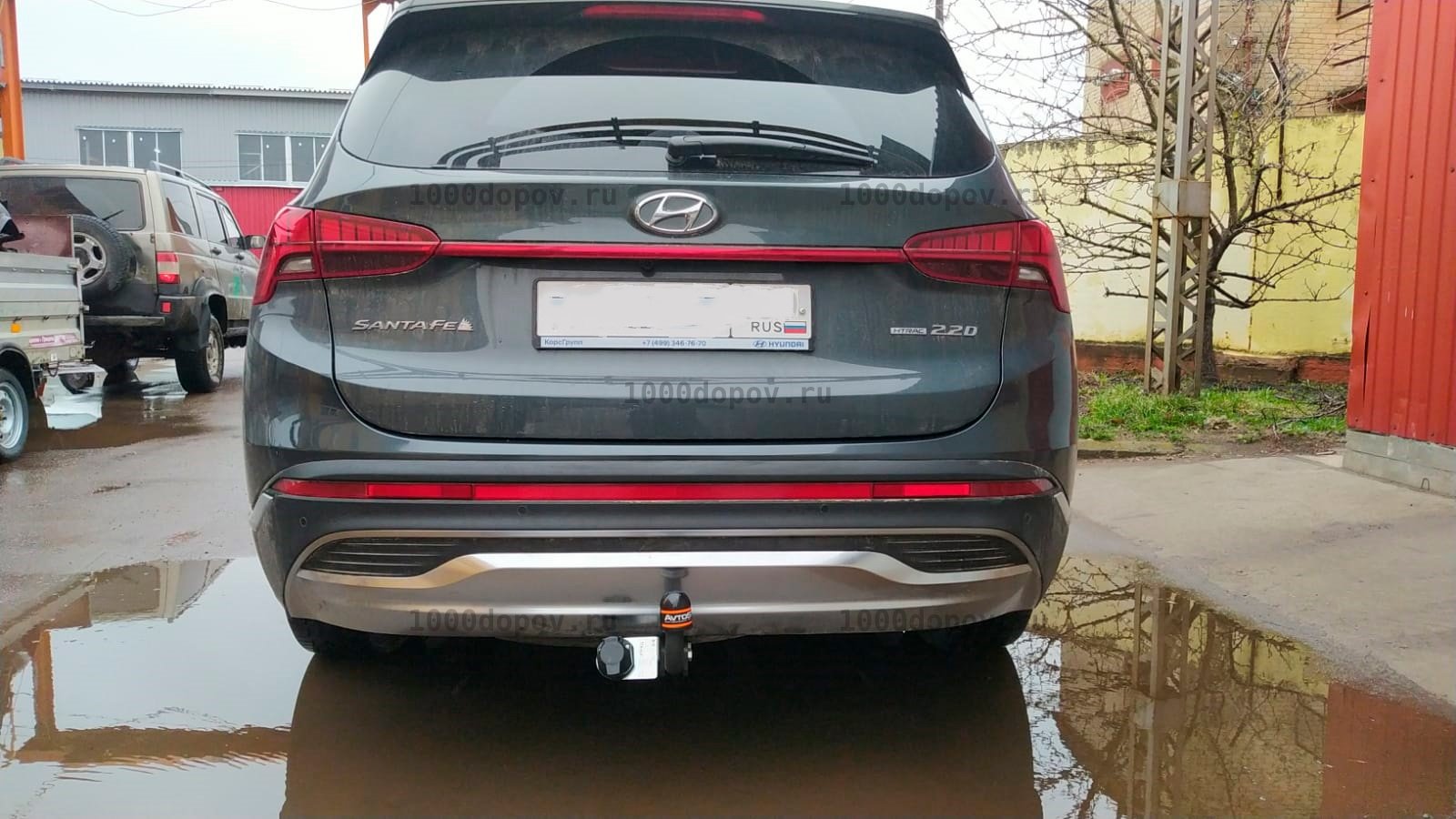 Фаркоп AVTOS HY 36 Hyundai Santa Fe 2021-2023 — рисунок 6