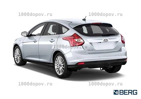 Фаркоп BERG F.1812.001 Ford Focus 2/3 HB (2005-2019) — рисунок 1