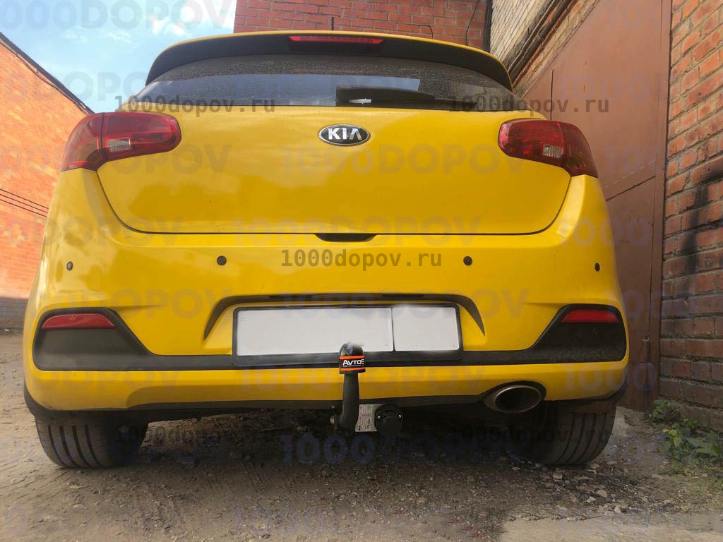 Фаркоп Avtos KI 27 KIA Ceed hb 2012-2018 — рисунок 2