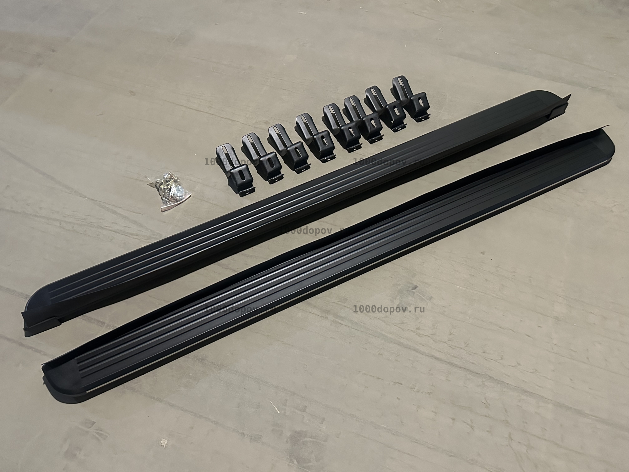 Пороги подножки на Changan UNI-S 2023-н.в. черн — рисунок 3