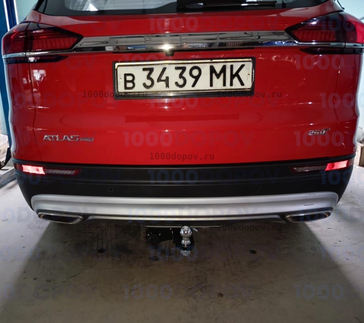Фаркоп PT GROUP GEA-21-991122.00 Geely Atlas PRO с 2021- — рисунок 3