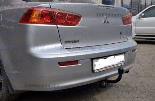 Фаркоп Трейлер 7130 Mitsubishi Lancer 2008-2012 (2WD дорестайлинг) — рисунок 1