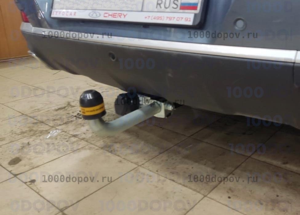 Фаркоп Motodor 99003-A Chery Tiggo 7 Pro 2020-н.в. (оцинк. шар) — рисунок 2