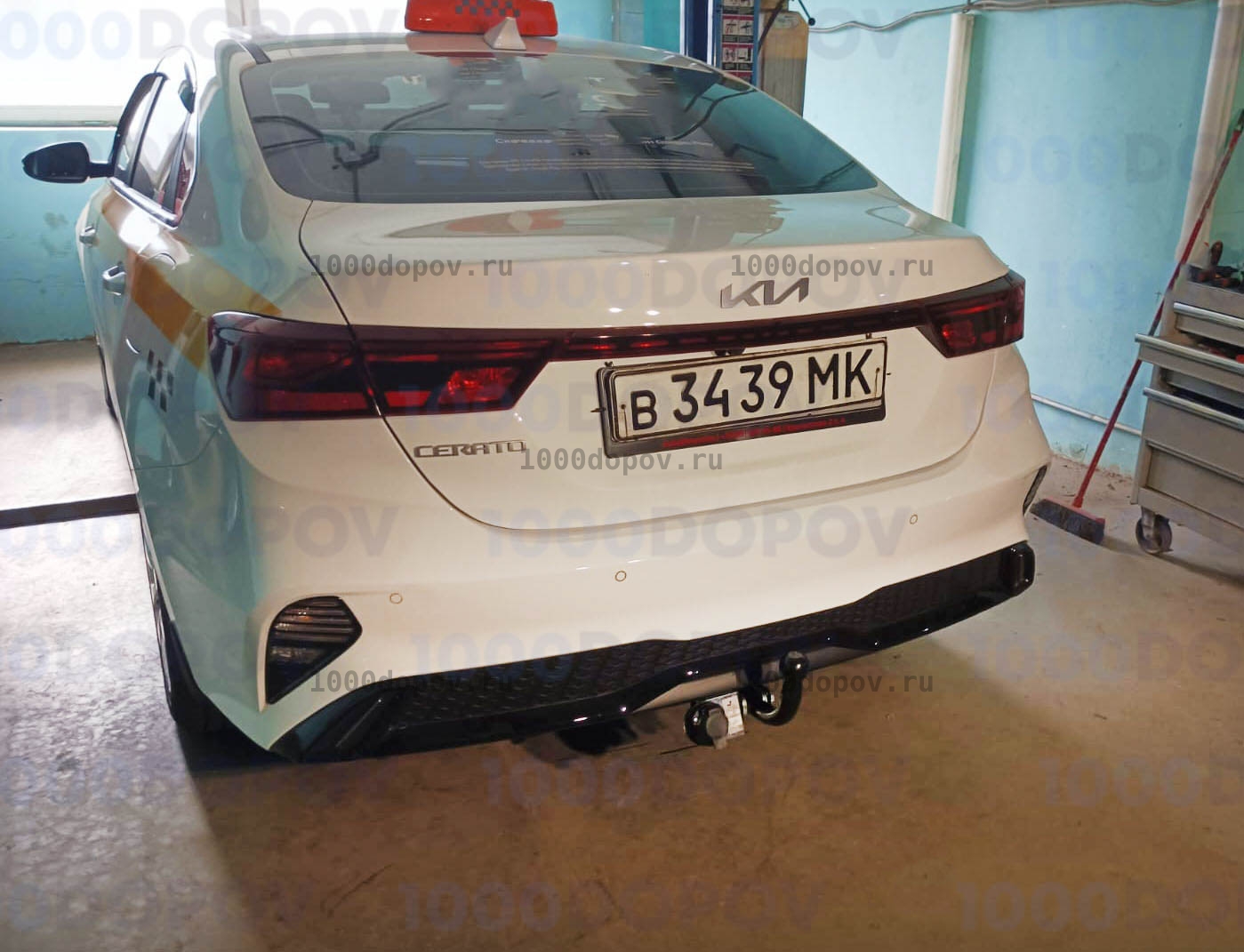 Фаркоп Leader Plus K134-A Kia Cerato IV restyle (седан) 2021 - н.в. — рисунок 2