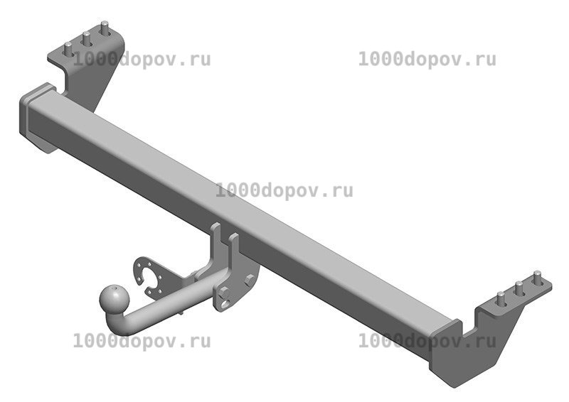 Фаркоп Avtos SY 011 SsangYong New Actyon 2011-н.в. — рисунок 3