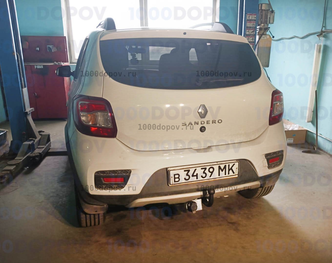Фаркоп Avtos RN 15 Renault Sandero Stepway 2 2014-н.в. — рисунок 2