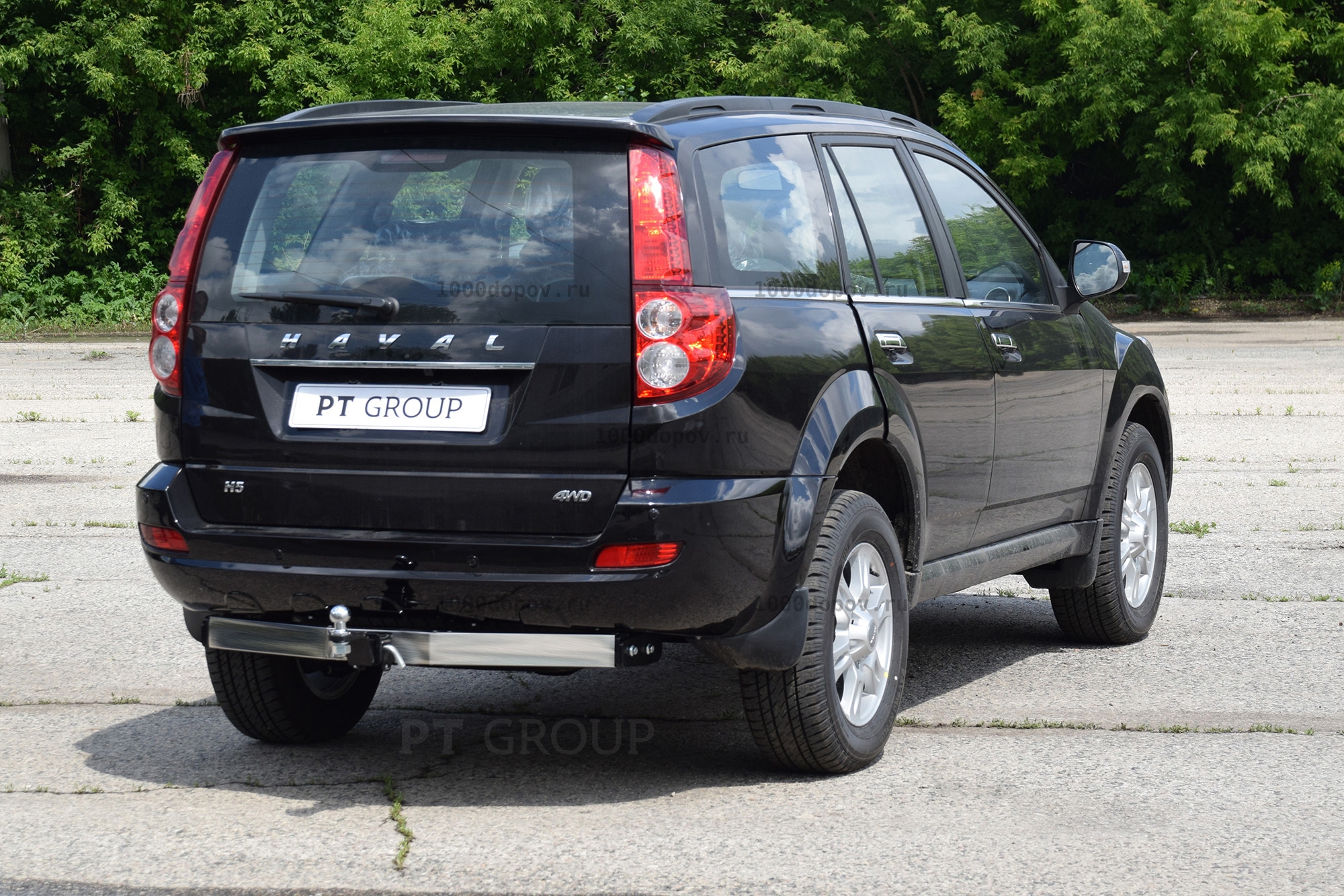 Фаркоп PT GROUP HVH-10-991124.00 наклад. из нерж. Great Wall Hover H3 2010- — рисунок 6